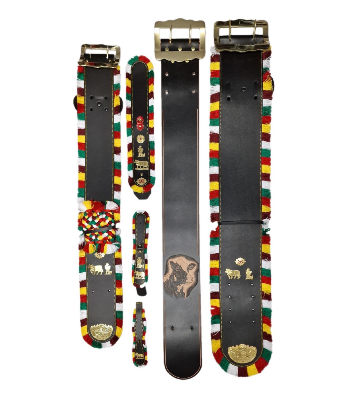 Decorated bell straps