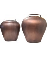 Klicken für Detailansicht ETRO AG Schelle verkupfert handgeschmi..