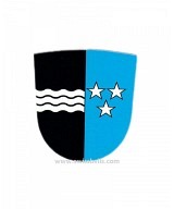 Klicken für Detailansicht Kantonswappen aus Leder Aargau