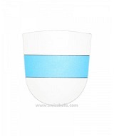 Klicken für Detailansicht Kantonswappen aus Leder Zug