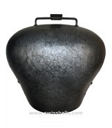 Steiner steel bell handforged and patinated