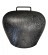 Bartenbach steel bell forged and patinated Bartenbach steel bell no 12, hanger: 15 cm, width: 52 cm, depth: 34 cm, height: 43 cm