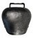 Bartenbach steel bell forged and patinated Bartenbach steel bell no 3, hanger: 10 cm, width: 23.5 cm, depth: 16.5 cm, height: 20 cm