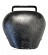 Bartenbach steel bell forged and patinated Bartenbach steel bell no 5, hanger: 15 cm, width: 29.5 cm, depth: 20 cm, height: 24.5 cm