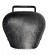 Bartenbach steel bell forged and patinated Bartenbach steel bell no 6, hanger: 15 cm, width: 31.5 cm, depth: 22 cm, height: 26.5 cm