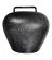 Bartenbach steel bell forged and patinated Bartenbach steel bell no 8, hanger: 15 cm, width: 35.5 cm, depth: 25.5 cm, height: 28.5 cm
