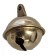 Petite cloche de cheval plaquée laiton Petite sonnette de cheval, laitonnée Roulement de cheval, laitonné, diamètre 17 mm