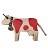 Trauffer cow 1 standing Trauffer Cow 1 standing red